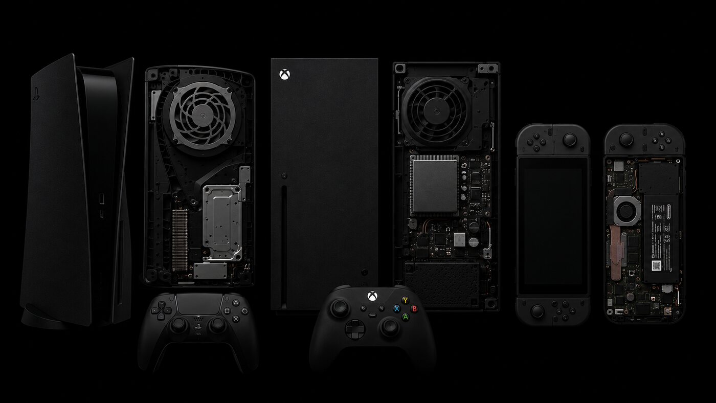 PlayStation 5, Xbox Series X and Nintendo Switch consoles opened for repair